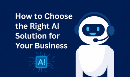 How to Choose the Right AI Solution for Your Business