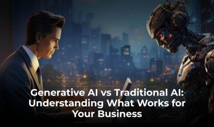 Generative AI vs Traditional AI: Understanding What Works for Your Business