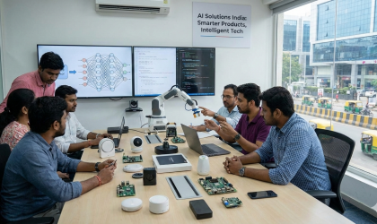 AI Solutions in India: Creating Smarter Products with Intelligent Tech