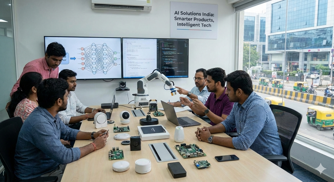 AI Solutions in India: Creating Smarter Products with Intelligent Tech